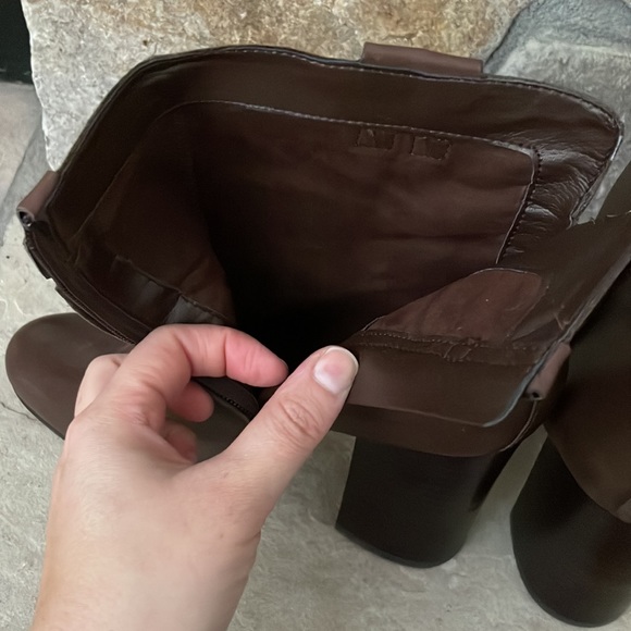 Sam Edelman Brown leather Fairfield bootie |size 8.5. Never Worn - Picture 5 of 7